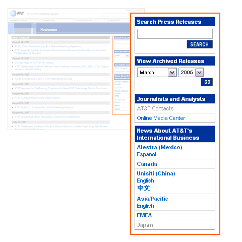 Sidebar Region